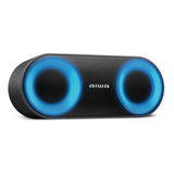 Caixa Som Speaker Aiwa Bluetooth Luzes Mini Aws sp 01