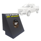 Caixa Som Vazia Pick up Montana Frente Agile Furo 12pol Mdf