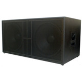Caixa Sub Subwoofer Ativo 18 2x18 1800w Nhl Profissional Top