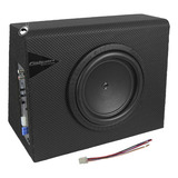 Caixa Subwoofer 8 Amplificada Auto Falcon Cx 8 An 200w Rms