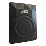 Caixa Subwoofer Amplificada Slim Aluminio 300wrms Asx Slim