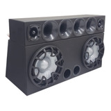 Caixa Subwoofer Bravox Uxp 500w Rms Com Corneteira Completa
