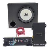 Caixa Subwoofer Completa 10 Pol Mód Digital Falcon Df250x1