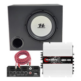 Caixa Subwoofer Hurricane 10 Pol Modulo Taramps Bass 400w