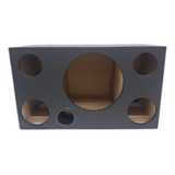 Caixa Super Trio Automotiva 10 Mdf Para 2 Driver 2 Tweeter