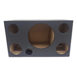 Caixa Super Trio Automotiva 12 Mdf Para 2 Driver 2 Tweeter