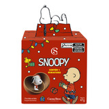 Caixa Surpresa Snoopy Colecionáveis Natal 47g Cacau Show