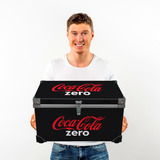Caixa Térmica 30l Cafter Coca cola Preta Churrasco Festa