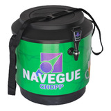Caixa Térmica Cooler Barril Chopp Heineken 5 Litros Com Alça