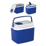 Caixa Termica Cooler Bebidas 32l Azul