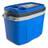 Caixa Térmica Cooler C alça Praia Pesca Camping 20l Termolar Cor Azul