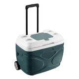 Caixa Térmica Cooler Grande Rodas 30l Alça Retrátil Camping