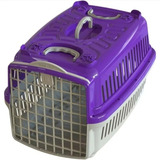 Caixa Transporte Cães Gatos Até 18 Kg Resistente 3 Alças