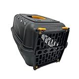 Caixa Transporte Para Cachorros N 3 Viagens E Passeios  Falcon Black  Amarelo