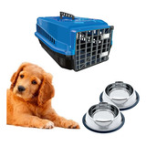 Caixa Transporte Pet Azul N3 E