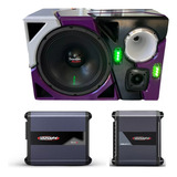 Caixa Trio 15p Som Automotivo 2400w Modulo Sd800 1 sd400 4