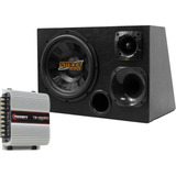 Caixa Trio 350w Rms Sub Spyder