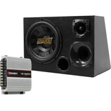 Caixa Trio 350w Rms Sub Spyder 600 12 Módulo Ts400x4