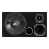 Caixa Trio 400w Rms Subwoofer 12 Driver Tweeter Complet