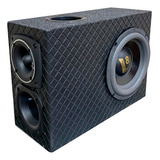 Caixa Trio Slim Oestesom Automotiva Sub 8 Driver Tweeter