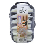Caixa Unhas Postiças Realista D z Bailarina Nails Art Dz Cor Natural