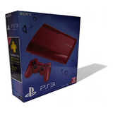 Caixa Vazia De Madeira Mdf Ps3 Super Slim Vermelho