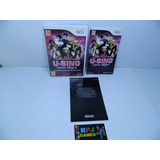 Caixa Vazia Do U sing Girls Night C Manual Do Wii Loja Rj