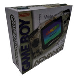 Caixa Vazia Game Boy Advanced Wide Color Em Madeira Mdf