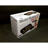 Caixa Vazia Master System Compact 3 Sonic 2 Em Madeira Mdf