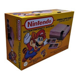 Caixa Vazia Nes Super Mario De Madeira Mdf