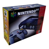 Caixa Vazia Nintendo 64 De Madeira