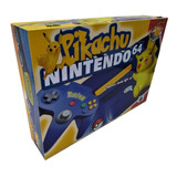 Caixa Vazia Nintendo 64 Edição Pikachu