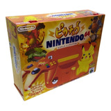 Caixa Vazia Nintendo 64 Laranja Pikachu De Madeira Mdf