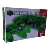 Caixa Vazia Nintendo 64 Sabores Kiwi De Madeira Mdf