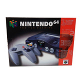 Caixa Vazia Papelão Nintendo 64