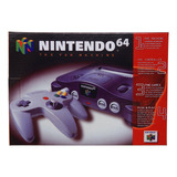 Caixa Vazia Papelão Nintendo 64 Excelente Qualidade 