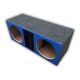 Caixa Vazia Para 2 Woofer 12 Polegadas Turbo Duto Mdf 15mm