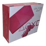 Caixa Vazia Playstation 2 Slim Rosa De Madeira