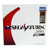 Caixa Vazia Sega Saturn Branco Excelente Qualidade 