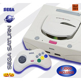Caixa Vazia Sega Saturn Branco Tec Toy Excelente Qualidade