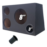 Caixa Vazia Trio 8 Polegadas Para 1 De 8 Driver Tweeter