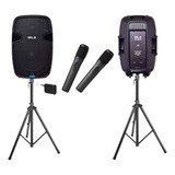 Caixa Wls J15 Ativa J15 Passiva 2 Mic S fio Jbl pedestal