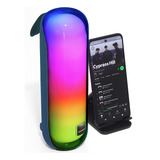 Caixinha Caixa De Som Bluetooth Portátil 20w Led Fm Usb Pc