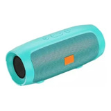 Caixinha De Som Mini Caixa Bluetooth Pen Drive Bivolt 110v 220v Cor Verde