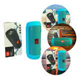 Caixinha De Som Pequena Bluetooth Powerbank 6000mah Rádio Fm