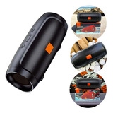 Caixinha De Som Portátil Bluetooth Radio Fm Usb 110 220v 20w Cor Preto