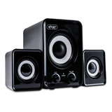 Caixinha De Som Subwoofer Home Pc Tv Note Computador P2 Usb