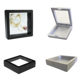 Caixinha Pandora Joia Vivara Berloque 7x7 Kit Com 10 Unidade Preto E Branco