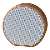 Caixinha Portátil Bluetooth Com Design Amadeirado Retro
