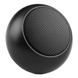 Caixinha Som Bluetooth Tws Metal Amplificada Mini Speaker 3w Cor Preto 110v 220v